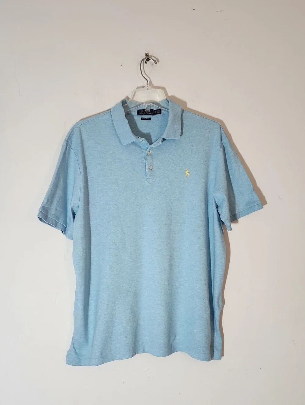 Polo Ralph Lauren Classic Fit 100% Cotton Short Sleeve Shirt Size:L Color: Turq